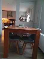 Teaken tafel voor 4 personen 1600 mm op 900 mm, Ophalen of Verzenden, Zo goed als nieuw