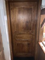 Eiken deur (6stuks), Doe-het-zelf en Bouw, Deuren en Vliegenramen, Ophalen, 80 tot 100 cm, Binnendeur, Zo goed als nieuw