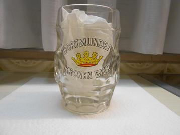 BIERGLAS DORTMUNDER KRONEN BIER, Verzamelen, Ophalen