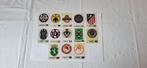 divers insignes de club de foot, Ophalen of Verzenden, Zo goed als nieuw, Poster, Plaatje of Sticker