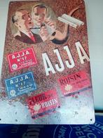 Ajja reclameplaat metaal., Verzamelen, Ophalen of Verzenden, Nieuw, Reclamebord