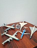 5 vintage modelvliegtuigen: concorde, DC-9, Lockheed, Hobby en Vrije tijd, Modelbouw | Vliegtuigen en Helikopters, Ophalen of Verzenden