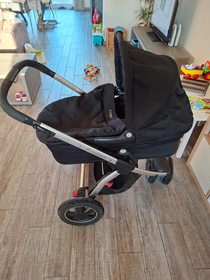 Maxicosi babykoets + buggy, Kinderen en Baby's, Kinderwagens en Combinaties, Gebruikt, Combiwagen, Maxi-Cosi, Luchtbanden, Ophalen