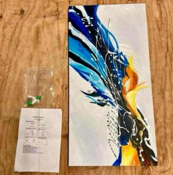 Canvas abstract kunst art schilderij kunstwerk modern style beschikbaar voor biedingen