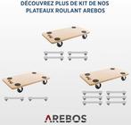 Rolplank | 2 stuks | tot 200 kg | Nieuw, -, -, Nieuw, Ophalen of Verzenden