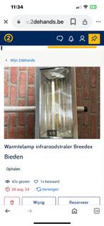 Warmtelamp Breedex infrarood (lamp is verwisselbaar), Ophalen, Gebruikt