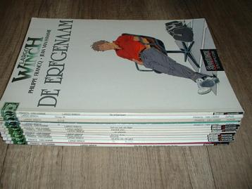 lot strips largo winch 12 stuks  tussen nrs 1 en 15 beschikbaar voor biedingen