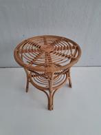 Rotan bijzettafel, Huis en Inrichting, Ophalen, Zo goed als nieuw