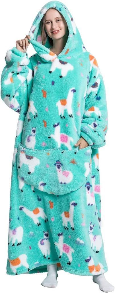 Oversized deken met capuchon | Nieuw, Huis en Inrichting, Woonaccessoires | Plaids en Woondekens, Nieuw, Verzenden