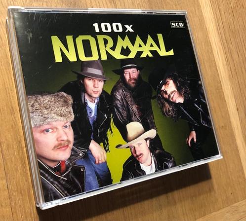 NORMAAL - 100 x Normaal (5CD), CD & DVD, CD | Néerlandophone, Comme neuf, Rock, Enlèvement ou Envoi