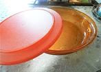 Tupperware: bord, met deksel, Ophalen of Verzenden, Nieuw, Oranje, Bus of Trommel