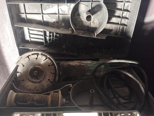 Hitachi haakse slijper met diamantschijf, Doe-het-zelf en Bouw, Gereedschap | Slijpmachines, Gebruikt, Haakse handslijpmachine