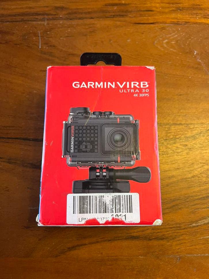 Action cam Garmin Virb Ultra 30 + multipes accessoires, TV, Hi-fi & Vidéo, Caméras action, Comme neuf, Enlèvement ou Envoi