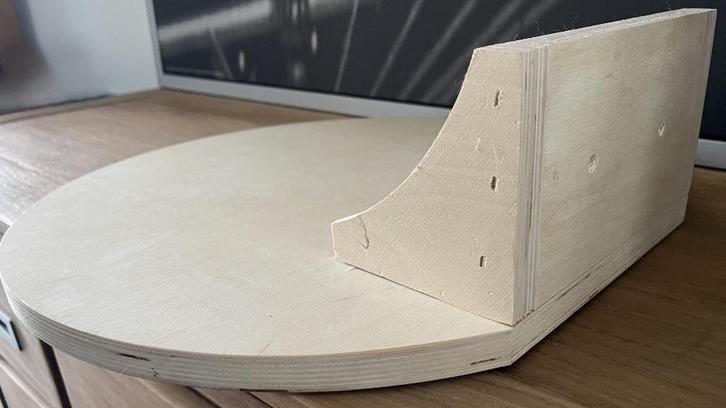 Wandligbed zonder kussen, Dieren en Toebehoren, Kattenmanden, Gebruikt, Overige, Ophalen of Verzenden