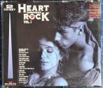 2CD Heart of Rock - divers artistes, CD & DVD, CD | Compilations, Utilisé, Enlèvement ou Envoi, Rock et Metal