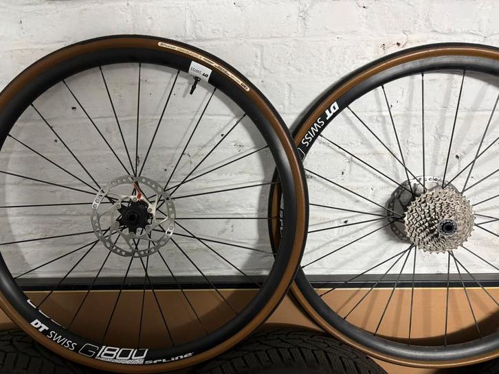 Wielenset DT swiss G1800 Spline, Fietsen en Brommers, Fietsonderdelen, Zo goed als nieuw, Racefiets, Wiel, Ophalen