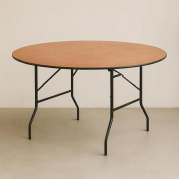 Ronde buffettafel 180cm met tafellaken beschikbaar voor biedingen