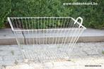 Retro vintage oude wasmand metaal, Ophalen of Verzenden