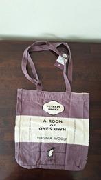 Penguin boekentas Virginia Woolf A Room of One's Own paars, Handtassen en Accessoires, Tassen | Schoudertassen, Ophalen of Verzenden