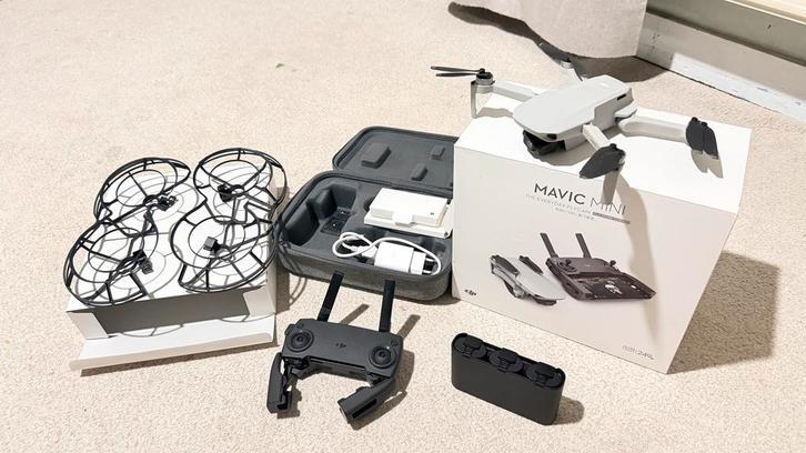 DJI Mavic Mini (eerste generatie) – compleet pakket, Audio, Tv en Foto, Drones, Gebruikt, Ophalen