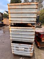 Pallet kisten metaal 4 stuks, Doe-het-zelf en Bouw, Ophalen, Gebruikt, 100 cm of meer, 60 cm of meer