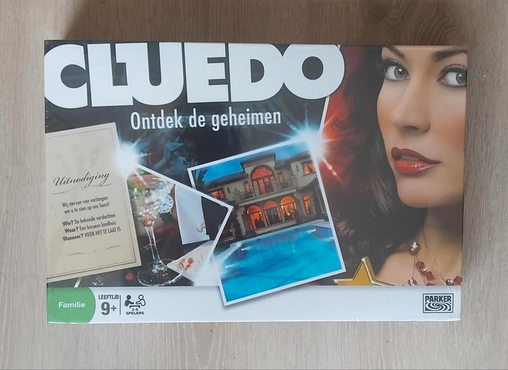 Nieuw & Geseald: Cluedo Bordspel, Hobby en Vrije tijd, Gezelschapsspellen | Bordspellen, Nieuw, Ophalen of Verzenden