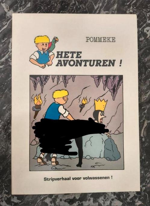 UITERST ZELDZAAM STRIPVERHAAL - POMMEKE - HETE AVONTUREN, Boeken, Stripverhalen, Zo goed als nieuw, Ophalen