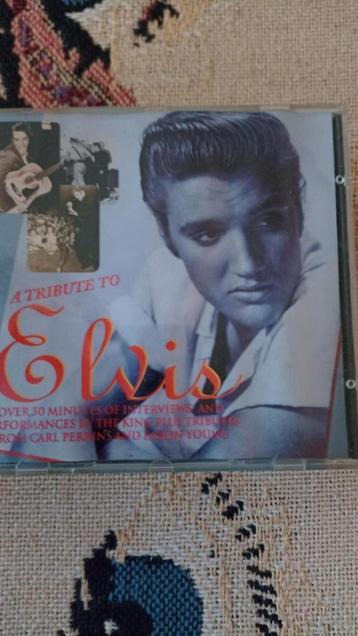 Elvis cd, a tribute to Elvis,  beschikbaar voor biedingen