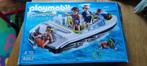 Playmobil speedboot 4862 en rubberboot met toeristen 5439, Ensemble complet, Utilisé, Enlèvement ou Envoi