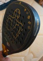 Black Crown Patron Gold Racket, Ophalen of Verzenden, Zo goed als nieuw, Padelracket