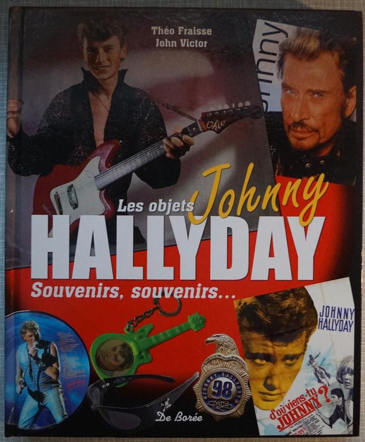 Johnny Hallyday«Les objets de JH» Souvenirs, souvenirs. 35€, Boeken, Muziek, Zo goed als nieuw, Ophalen of Verzenden