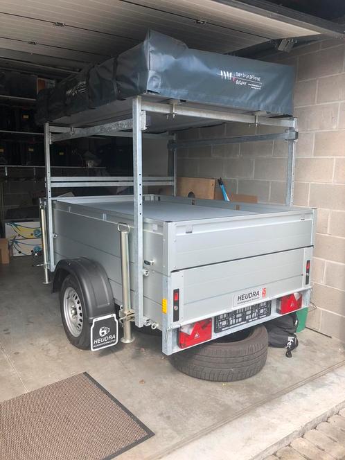 Anssems bagagewagen met opbouwconstructie te koop, Auto diversen, Aanhangers en Bagagewagens, Zo goed als nieuw, Ophalen