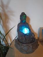 Boeddha-fontein 30 cm LED-LICHT, Ophalen of Verzenden, Nieuw