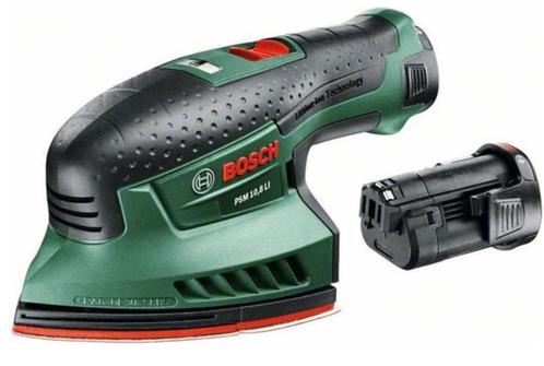 BOSCH PSM 10,8 LI Vlakschuurmachine, Doe-het-zelf en Bouw, Gereedschap | Schuurmachines, Gebruikt, Vlakschuurmachine, Minder dan 600 watt
