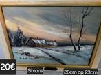 winterlandschap Simons, Antiek en Kunst, Ophalen