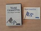 Sega Master System World Grand Prix box en handleiding, Gebruikt, Master System, Ophalen of Verzenden