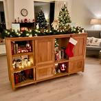 Teak dressoir roomdivider., Huis en Inrichting, Met deur(en), Nieuw, Ophalen of Verzenden, 200 cm of meer