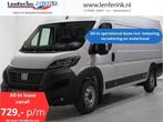 Fiat Ducato 2.2 MultiJet 140 pk L4H2 All-In Operational Leas, Auto's, 213 g/km, Wit, Bedrijf, Parkeersensor