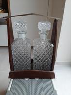 2 vintage whisky karaffen met display, Antiek en Kunst, Ophalen of Verzenden