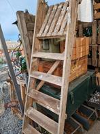 houten ladder 1m80 AFGEPRIJSD €35, Doe-het-zelf en Bouw, Ladders en Trappen, Ophalen, Gebruikt, Ladder