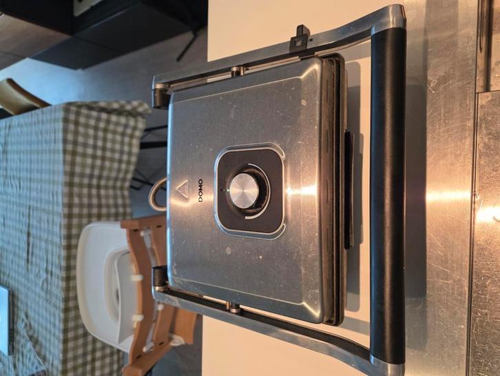 Domo Contactgrill / Tosti-apparaat – RVS – Instelbare temp, Elektronische apparatuur, Contactgrills, Zo goed als nieuw, Ophalen