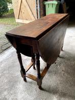 Antieke Engelse gateleg tafel, hangoor tafel, side table, Antiek en Kunst, Ophalen