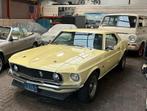 1969 Mustang Hardtop Coupe Aut 4.1, Automaat, Achterwielaandrijving, Zwart, Leder
