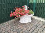 Bloembak in beton voor buiten : gratis af te halen, Tuin en Terras, Bloembakken en Plantenbakken, Ophalen, Gebruikt, Beton
