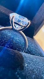 Diamanten ring, nieuw,18kt witgoud, Ophalen, Nieuw, Wit, Goud