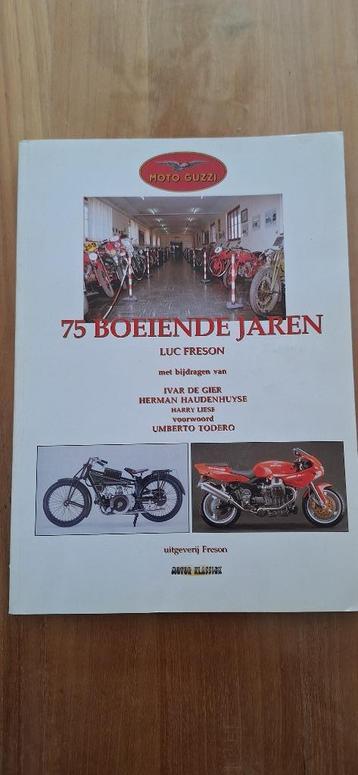 Boek “Moto Guzzi – 75 boeiende Jaren”. beschikbaar voor biedingen