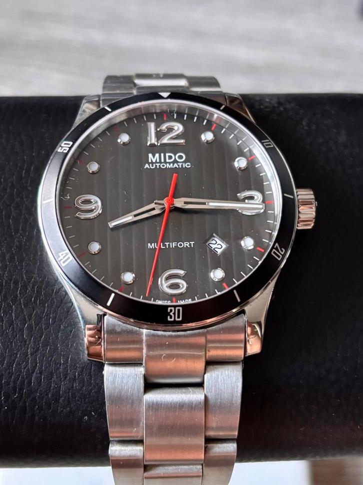 Mido Multifort automaat, Handtassen en Accessoires, Horloges | Kinderen, Zo goed als nieuw, Ophalen
