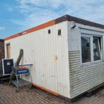 Bouwkeet schafkeet unit, Ophalen