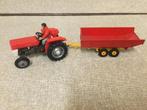 Vintage Matchbox Tractor met kipwagen 1970, Hobby en Vrije tijd, Modelbouw | Auto's en Voertuigen, Ophalen of Verzenden, Gebruikt