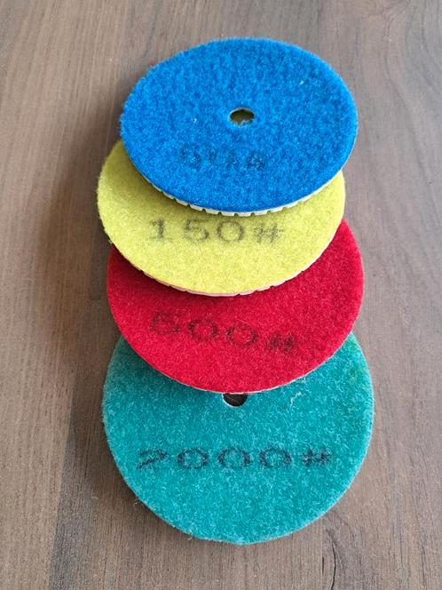 Polijstschijven voor glas, beton, snatuursteen,graniet NIEUW, Doe-het-zelf en Bouw, Gereedschap | Slijpmachines, Nieuw, Overige typen